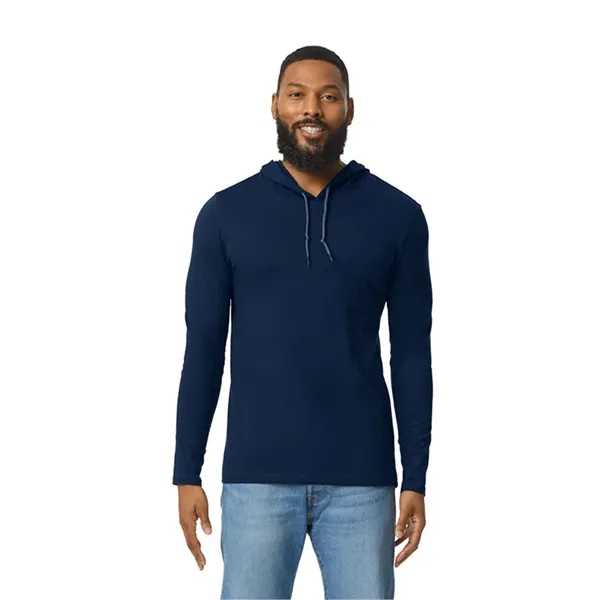 Anvil By Gildan Adult Lightweight Long Sleeve Hooded Tee... from ASI 89380 Staton Corporate and Casual / Staton®