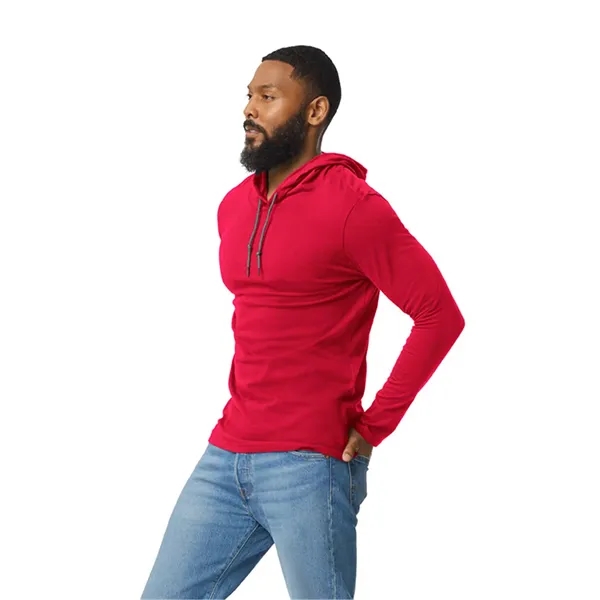 Anvil By Gildan Adult Lightweight Long Sleeve Hooded Tee... from ASI 89380 Staton Corporate and Casual / Staton®