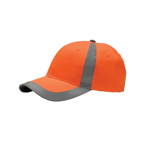 Six panel, 100% polyester cap with reflective fabric.... from ASI 89380 Staton Corporate and Casual / Staton®