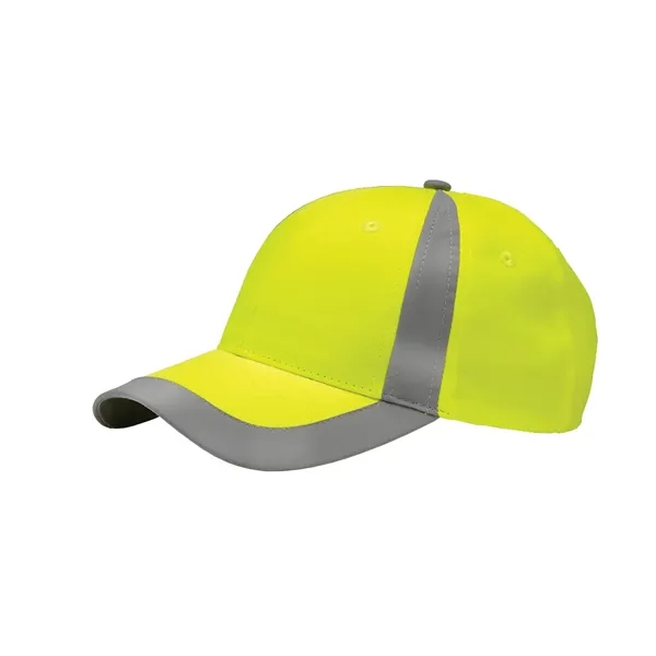 Six panel, 100% polyester cap with reflective fabric.... from ASI 89380 Staton Corporate and Casual / Staton®