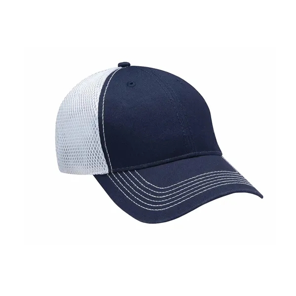 Cap with 100% cotton twill front panels and 100% polyester mesh... from ASI 89380 Staton Corporate and Casual / Staton®