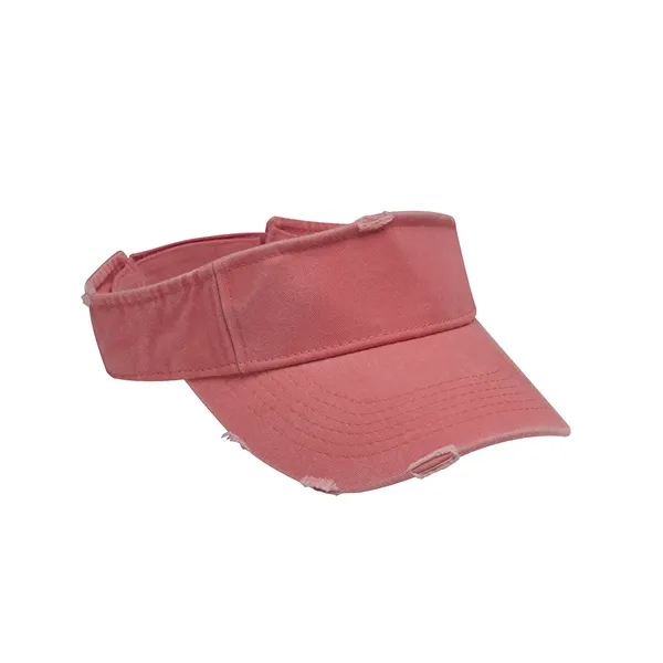 ADAMS Drifter three panel visor. 100% cotton twill. 2 1/4" crown.... from ASI 89380 Staton Corporate and Casual / Staton®