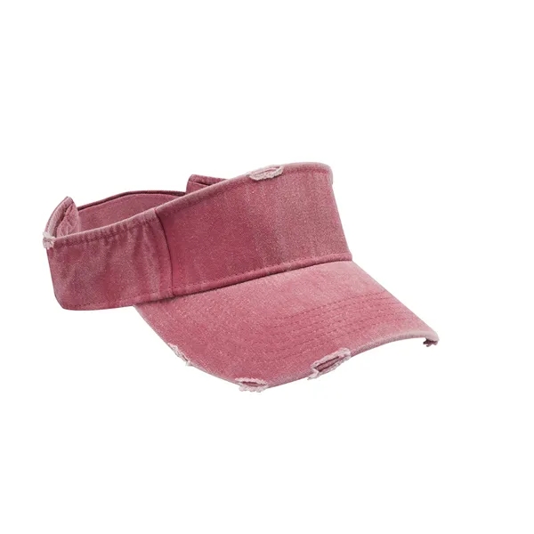 ADAMS Drifter three panel visor. 100% cotton twill. 2 1/4" crown.... from ASI 89380 Staton Corporate and Casual / Staton®
