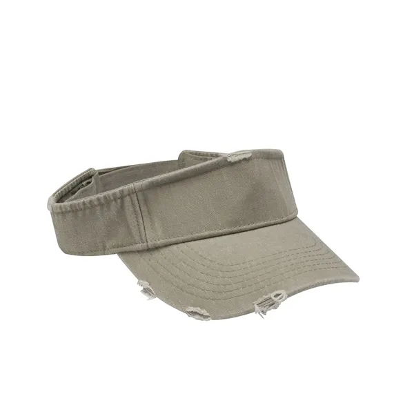 ADAMS Drifter three panel visor. 100% cotton twill. 2 1/4" crown.... from ASI 89380 Staton Corporate and Casual / Staton®