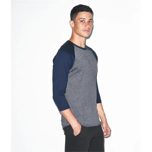 Poly-Cotton 3/4 Sleeve Raglan... from ASI 89380 Staton Corporate and Casual