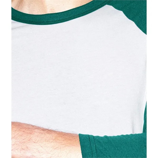 Poly-Cotton 3/4 Sleeve Raglan... from ASI 89380 Staton Corporate and Casual