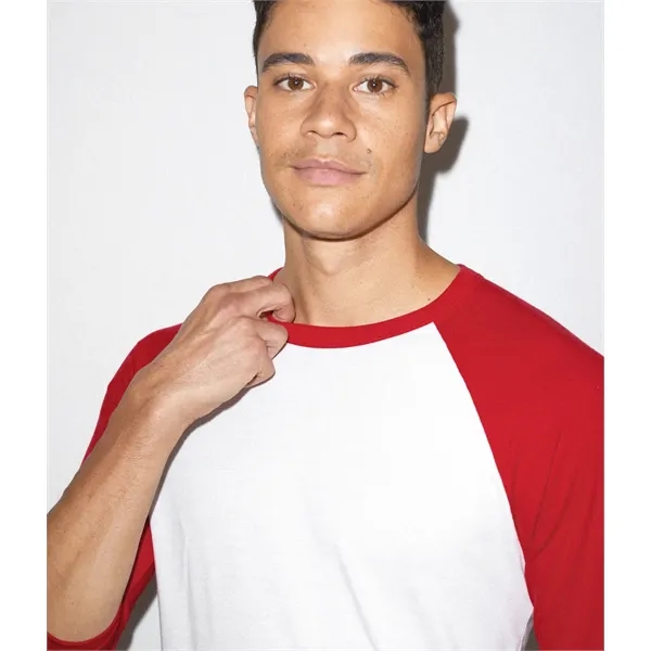 Poly-Cotton 3/4 Sleeve Raglan... from ASI 89380 Staton Corporate and Casual