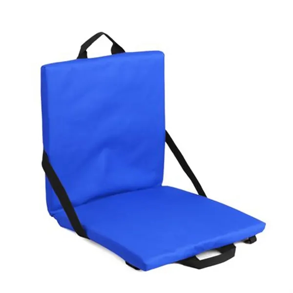 Folding Stadium Seat. 600 denier polyester, back panel with zippered pocket.... from ASI 89380 Staton Corporate and Casual / Staton®