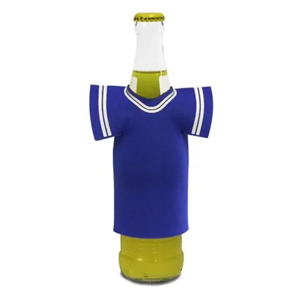 Jersey Shaped Bottle Holder. Jersey knit with foam backing.... from ASI 89380 Staton Corporate and Casual / Staton®