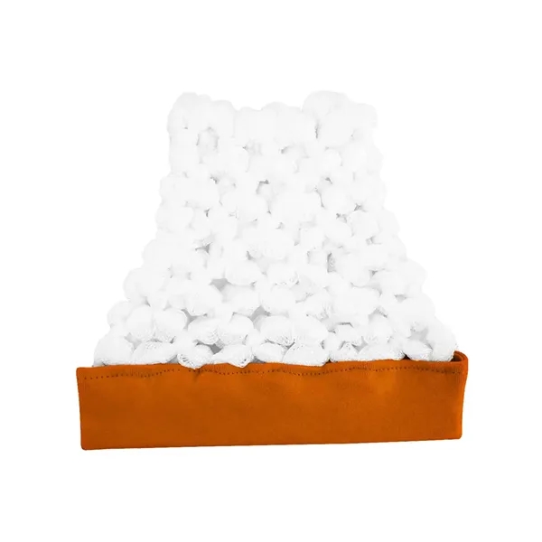 Novelty cap shaped like a basketball net and made of 100%... from ASI 89380 Staton Corporate and Casual