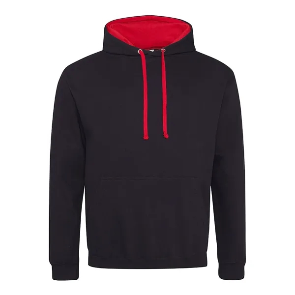 Varsity contrast 8.3 oz. midweight hoodie with double fabric hood, blank... from ASI 89380 Staton Corporate and Casual / Staton®