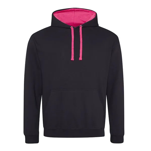 Varsity contrast 8.3 oz. midweight hoodie with double fabric hood, blank... from ASI 89380 Staton Corporate and Casual / Staton®