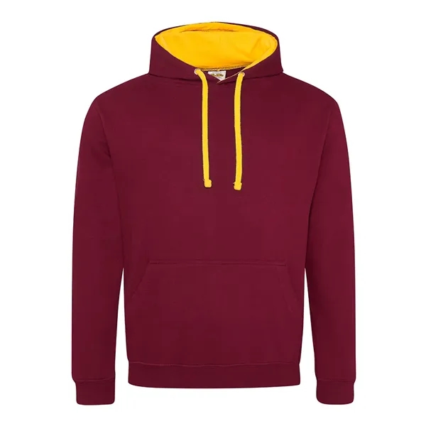 Varsity contrast 8.3 oz. midweight hoodie with double fabric hood, blank... from ASI 89380 Staton Corporate and Casual / Staton®