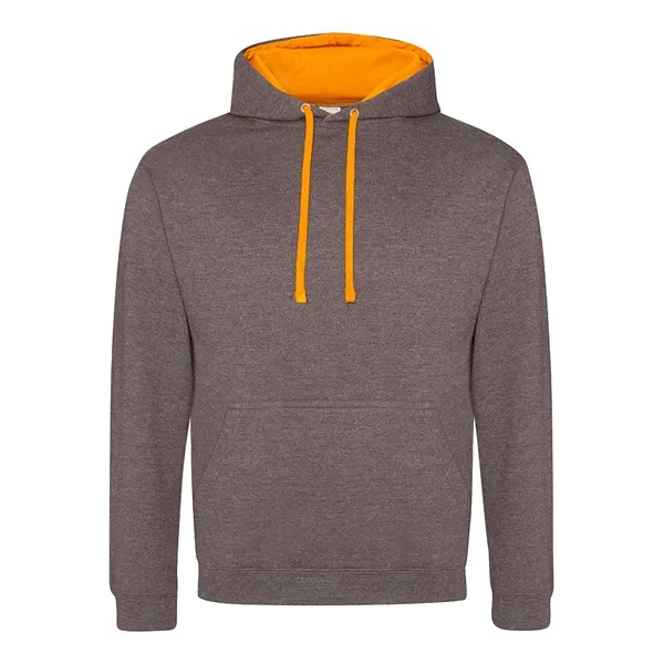 Varsity contrast 8.3 oz. midweight hoodie with double fabric hood, blank... from ASI 89380 Staton Corporate and Casual / Staton®