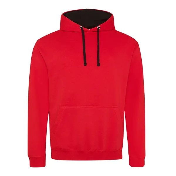 Varsity contrast 8.3 oz. midweight hoodie with double fabric hood, blank... from ASI 89380 Staton Corporate and Casual / Staton®