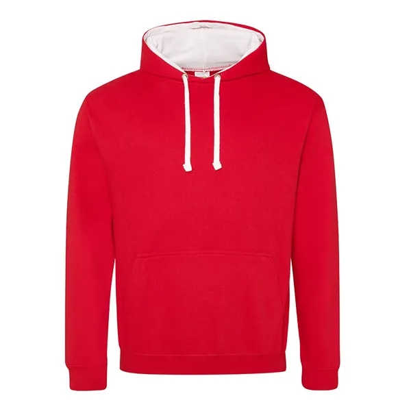 Varsity contrast 8.3 oz. midweight hoodie with double fabric hood, blank... from ASI 89380 Staton Corporate and Casual / Staton®