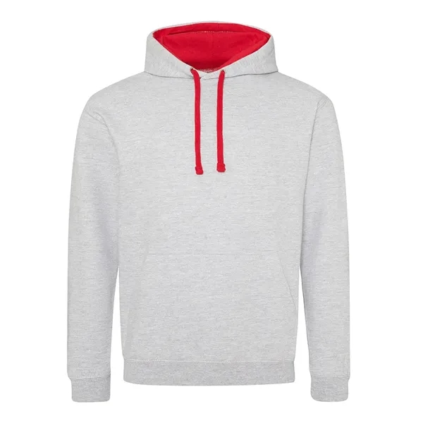 Varsity contrast 8.3 oz. midweight hoodie with double fabric hood, blank... from ASI 89380 Staton Corporate and Casual / Staton®