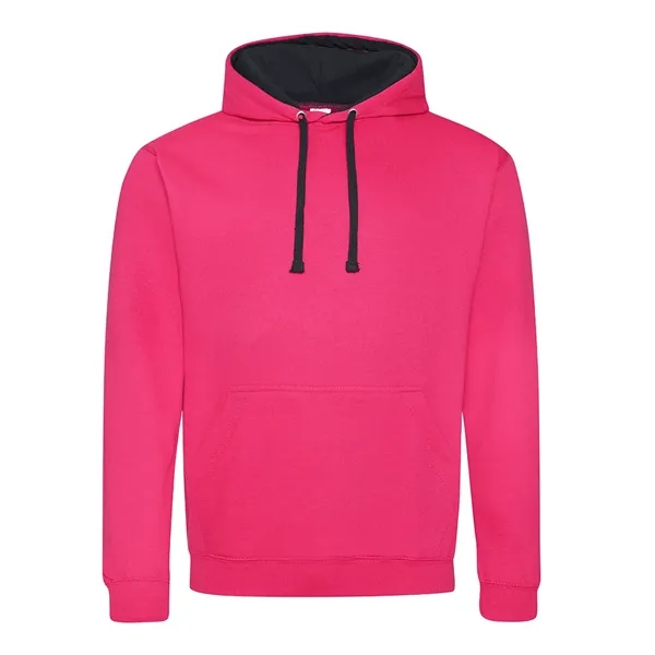 Varsity contrast 8.3 oz. midweight hoodie with double fabric hood, blank... from ASI 89380 Staton Corporate and Casual / Staton®