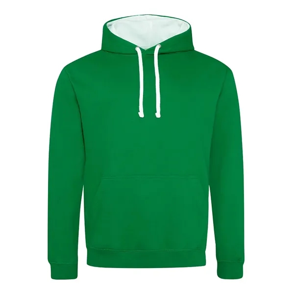 Varsity contrast 8.3 oz. midweight hoodie with double fabric hood, blank... from ASI 89380 Staton Corporate and Casual / Staton®