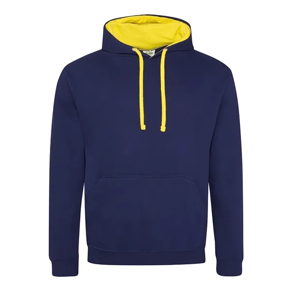 Varsity contrast 8.3 oz. midweight hoodie with double fabric hood, blank... from ASI 89380 Staton Corporate and Casual / Staton®