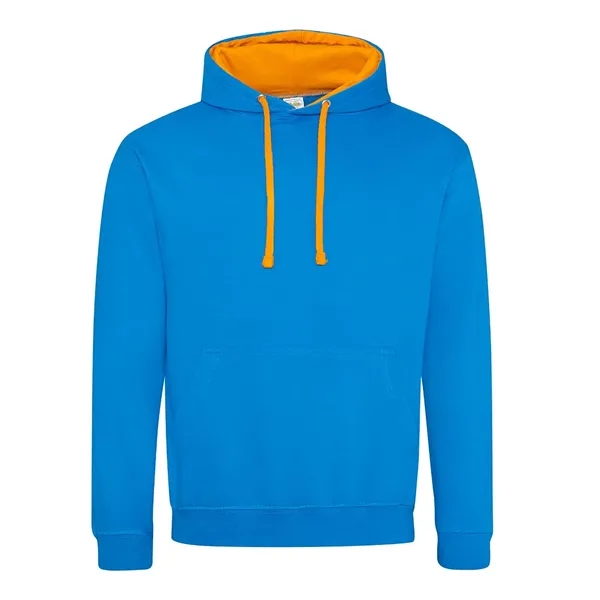 Varsity contrast 8.3 oz. midweight hoodie with double fabric hood, blank... from ASI 89380 Staton Corporate and Casual / Staton®