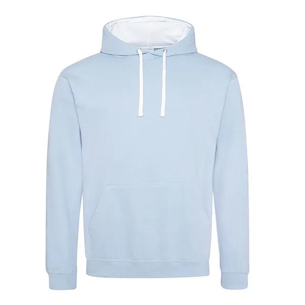 Varsity contrast 8.3 oz. midweight hoodie with double fabric hood, blank... from ASI 89380 Staton Corporate and Casual / Staton®