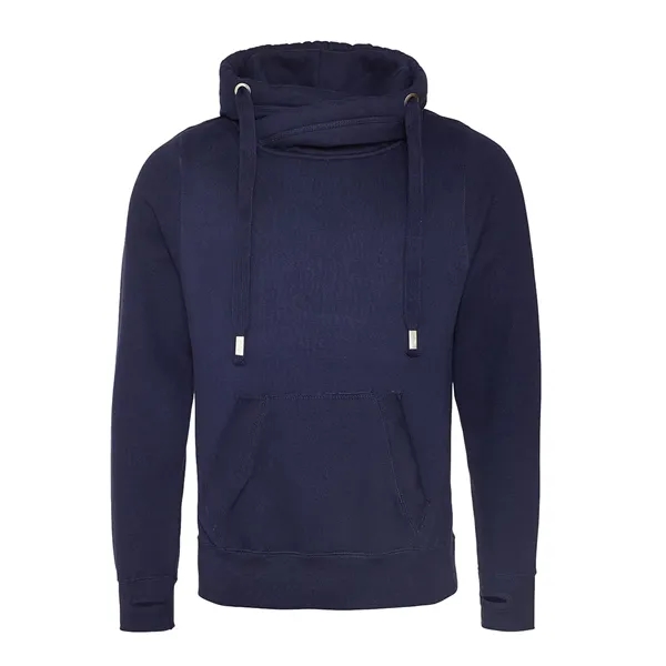 Cross neck 9.8 oz. heavyweight hoodie with hidden earphone loops inside... from ASI 89380 Staton Corporate and Casual / Staton®