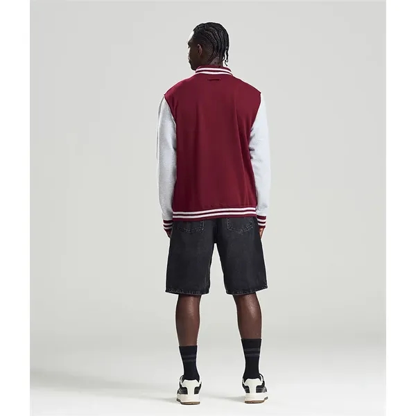 Letterman jacket, 9.8 ounce heavyweight fabric. 80% ring spun cotton/20% polyester,... from ASI 89380 Staton Corporate and Casual / Staton®