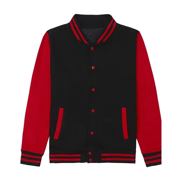 Letterman jacket, 9.8 ounce heavyweight fabric. 80% ring spun cotton/20% polyester,... from ASI 89380 Staton Corporate and Casual / Staton®