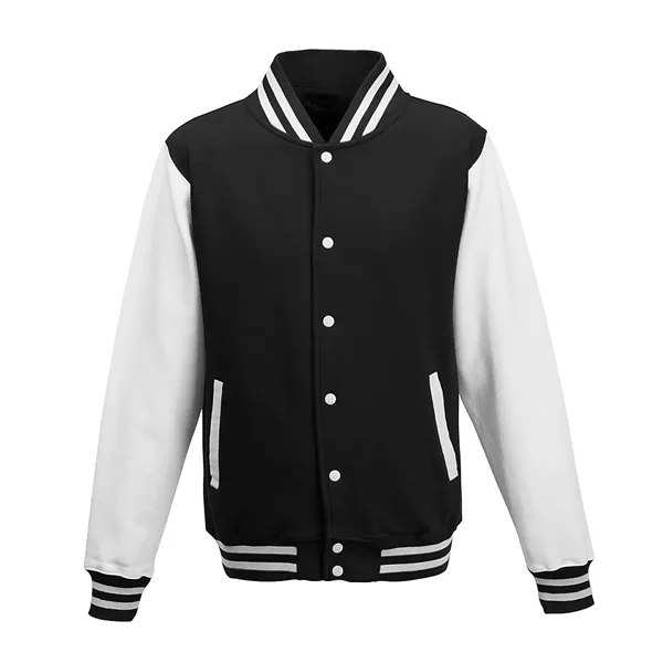 Letterman jacket, 9.8 ounce heavyweight fabric. 80% ring spun cotton/20% polyester,... from ASI 89380 Staton Corporate and Casual / Staton®