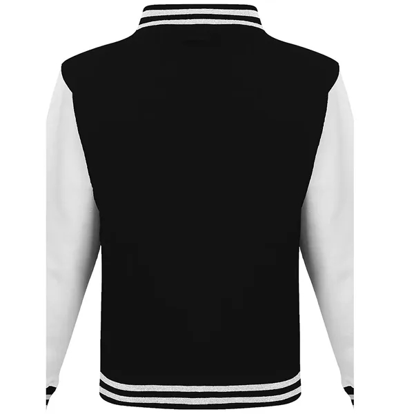 Letterman jacket, 9.8 ounce heavyweight fabric. 80% ring spun cotton/20% polyester,... from ASI 89380 Staton Corporate and Casual / Staton®