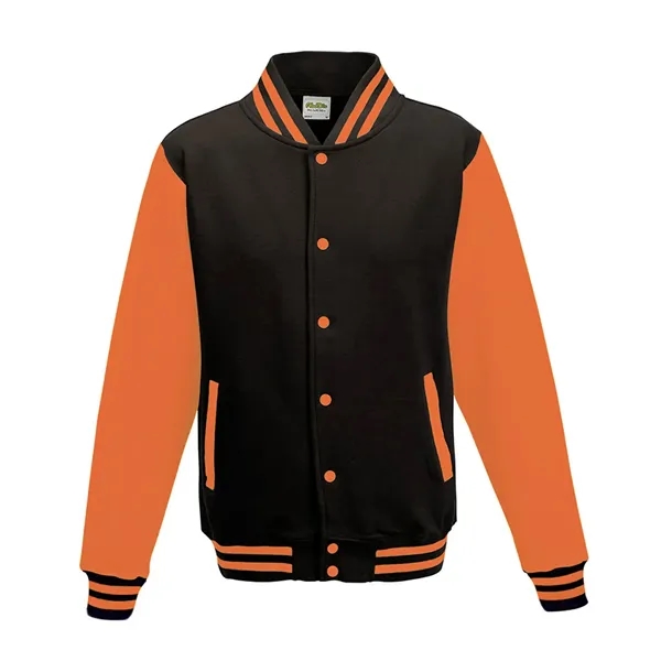 Letterman jacket, 9.8 ounce heavyweight fabric. 80% ring spun cotton/20% polyester,... from ASI 89380 Staton Corporate and Casual / Staton®