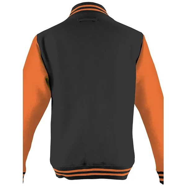 Letterman jacket, 9.8 ounce heavyweight fabric. 80% ring spun cotton/20% polyester,... from ASI 89380 Staton Corporate and Casual / Staton®