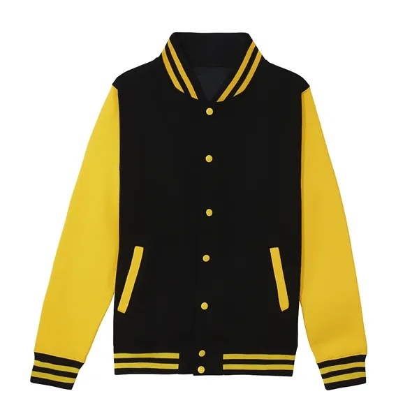 Letterman jacket, 9.8 ounce heavyweight fabric. 80% ring spun cotton/20% polyester,... from ASI 89380 Staton Corporate and Casual / Staton®