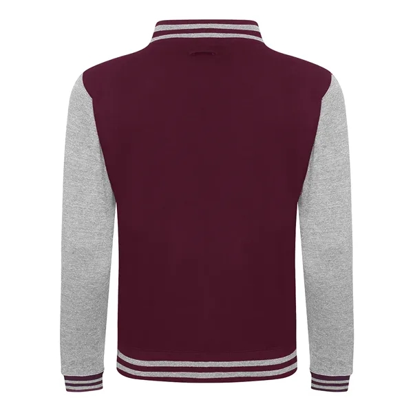 Letterman jacket, 9.8 ounce heavyweight fabric. 80% ring spun cotton/20% polyester,... from ASI 89380 Staton Corporate and Casual / Staton®