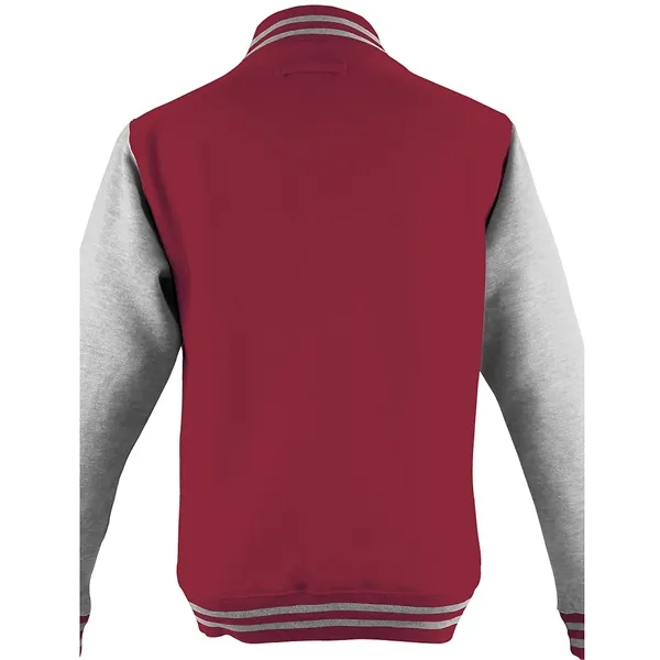 Letterman jacket, 9.8 ounce heavyweight fabric. 80% ring spun cotton/20% polyester,... from ASI 89380 Staton Corporate and Casual / Staton®