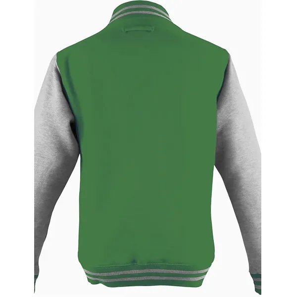 Letterman jacket, 9.8 ounce heavyweight fabric. 80% ring spun cotton/20% polyester,... from ASI 89380 Staton Corporate and Casual / Staton®