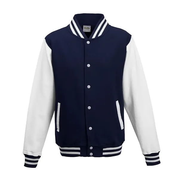 Letterman jacket, 9.8 ounce heavyweight fabric. 80% ring spun cotton/20% polyester,... from ASI 89380 Staton Corporate and Casual / Staton®