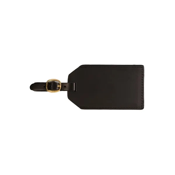 4.5" x 2.686" x .125" calfskin and PVC luggage tag with... from ASI 79530 Prime Line