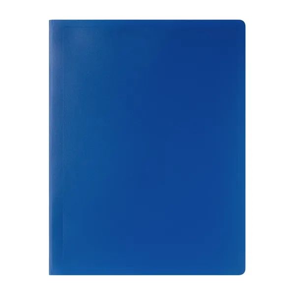 Polypropylene folder with open front interior pocket, 8 1/2" x 11"... from ASI 79530 Prime Line