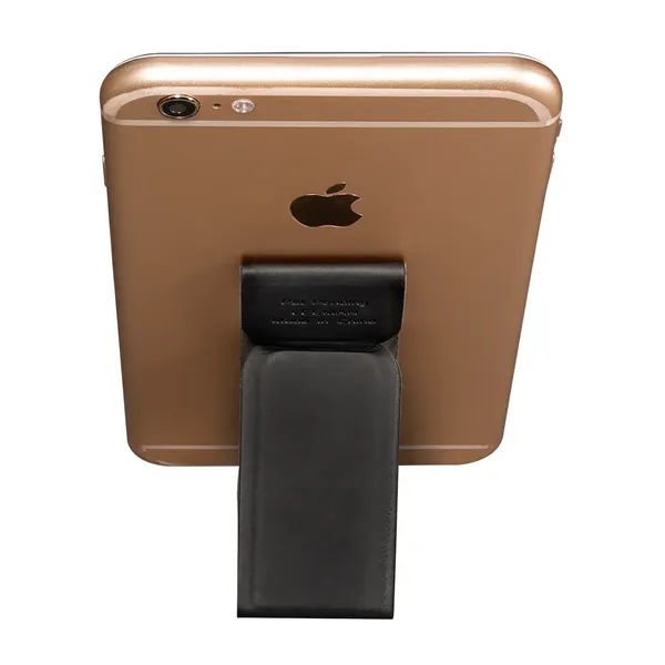 Phone stand with a 3M adhesive backing and a magnetic interior.... from ASI 79530 Prime Line