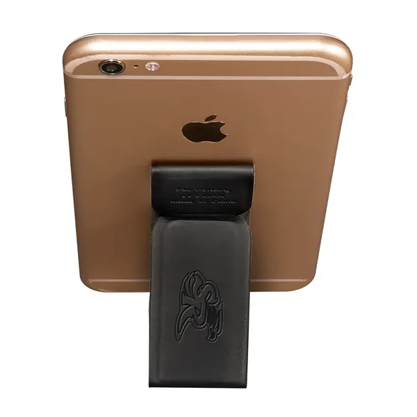 Phone stand with a 3M adhesive backing and a magnetic interior.... from ASI 79530 Prime Line