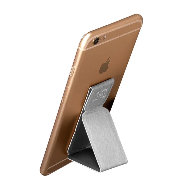 Phone stand with a 3M adhesive backing and a magnetic interior.... from ASI 79530 Prime Line
