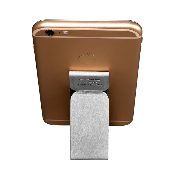 Phone stand with a 3M adhesive backing and a magnetic interior.... from ASI 79530 Prime Line