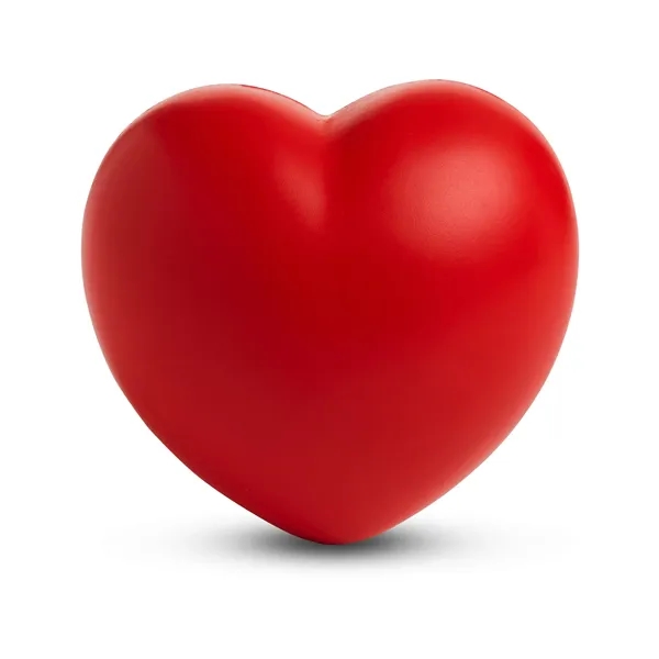 Red heart-shaped stress reliever.... from ASI 79530 Prime Line