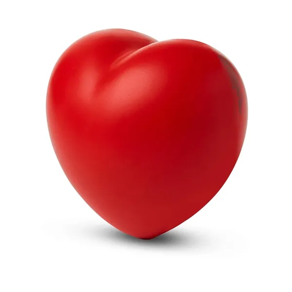 Red heart-shaped stress reliever.... from ASI 79530 Prime Line