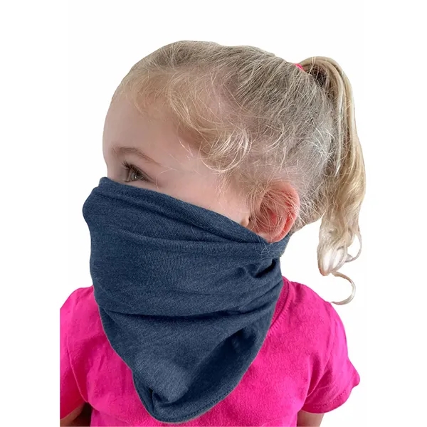 Youth sized neck and face cover made of polyester, combed ring-spun... from ASI 89380 Staton Corporate and Casual