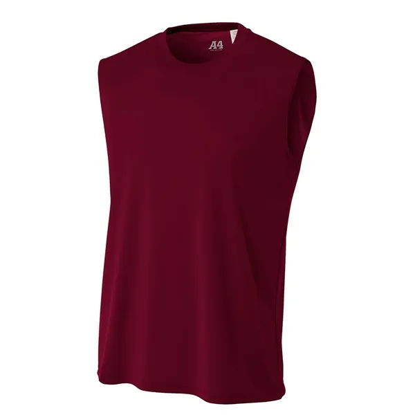 A4 Cooling Performance Muscle Shirt, 4 ounce. 100% Micro Poly Interlock.... from ASI 89380 Staton Corporate and Casual / Staton®