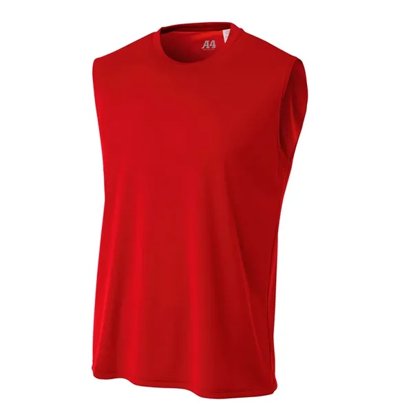 A4 Cooling Performance Muscle Shirt, 4 ounce. 100% Micro Poly Interlock.... from ASI 89380 Staton Corporate and Casual / Staton®