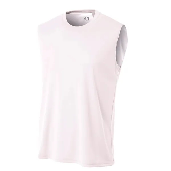 A4 Cooling Performance Muscle Shirt, 4 ounce. 100% Micro Poly Interlock.... from ASI 89380 Staton Corporate and Casual / Staton®